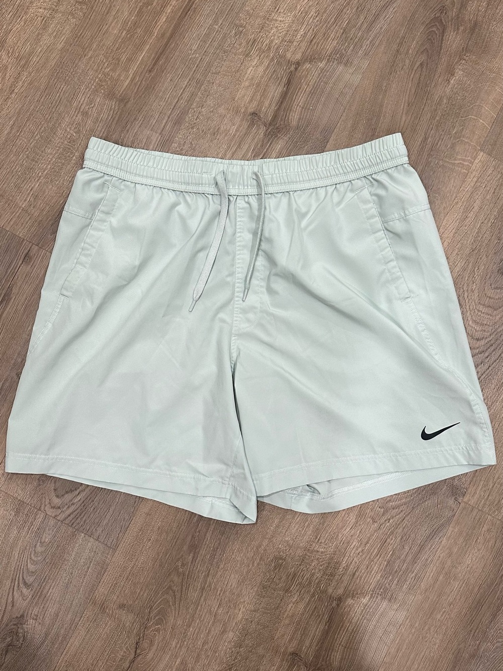 Nike Light Gray Athletic Shorts